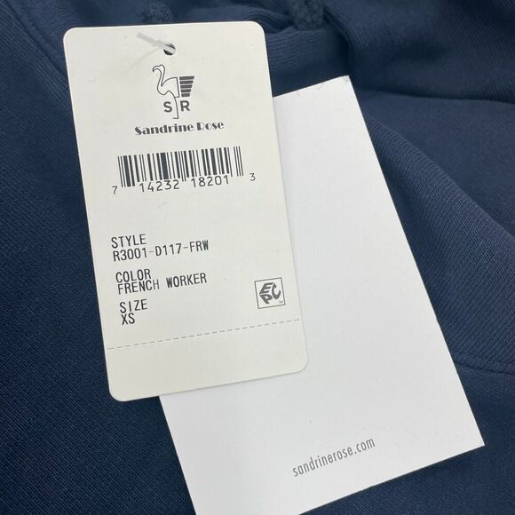 SR x Sandrine Rose x Free People Womens Jacket XS Palm Tree Hoodie Sweater - Picture 11 of 15